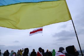 Action dedicated to the International Day of Solidarity with Belarus