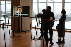 Broadcast of the speech of the President of Ukraine