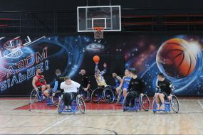 Open training of members of the National Team of Ukraine Ihor Neskorenykh