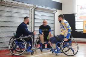 Open training of members of the National Team of Ukraine Ihor Neskorenykh