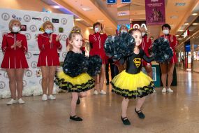 Members of the sports team "Nice ladies"