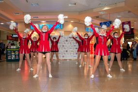 Members of the sports team "Nice ladies"