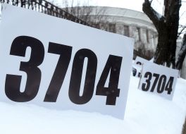 Poster with the inscription: "3704"