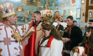Traditional Hutsul wedding
