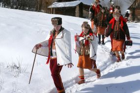 Traditional Hutsul wedding