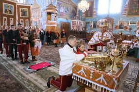 Traditional Hutsul wedding