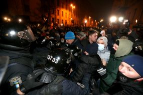 Protest action due to the verdict of Sergei Sternenko