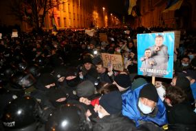 Protest action due to the verdict of Sergei Sternenko