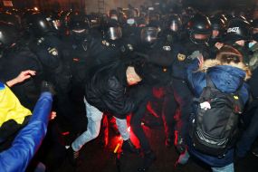 Protest action due to the verdict of Sergei Sternenko