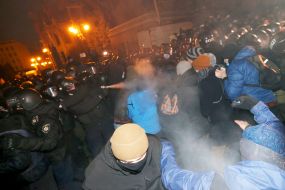 Protest action due to the verdict of Sergei Sternenko