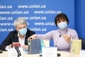 Oleksandr Tkachenko and Oksana Zabuzhko