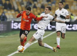 Football. UEFA Europa League. FC Shakhtar - FC Maccabi
