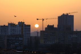 Світанок в Києві