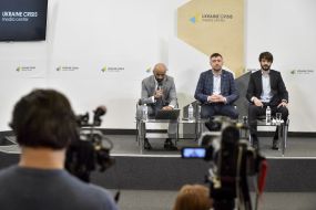 Masi Nayem, Mykola Orekhovsky and Andriy Pisarenko