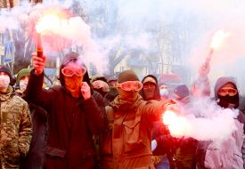 An action in support of Serhiy Sternenko