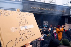 An action in support of Serhiy Sternenko