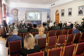 Participants of the presentation of the platform "Liberation of prisoners"
