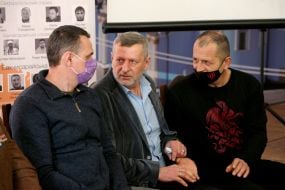 Олег Сенцов, Ахтем Чийгоз  и Владимир Балух