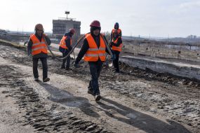 Масштабная реконструкция Запорожской площади в Запорожье