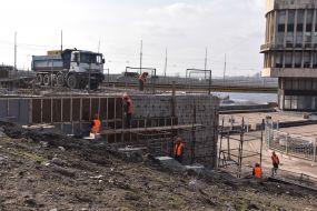 Масштабная реконструкция Запорожской площади в Запорожье