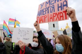 Women's march in Kyiv