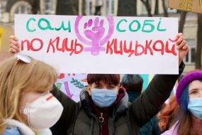 Women's march in Kyiv