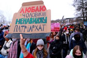 Women's march in Kyiv