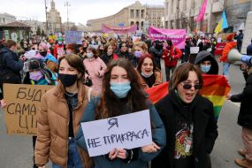 Women's march in Kyiv