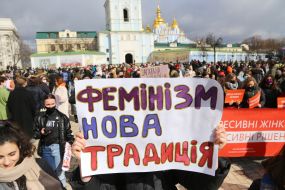Women's march in Kyiv