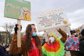 Women's march in Kyiv