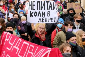 Women's march in Kyiv