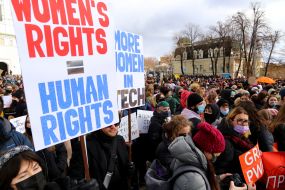 Women's march in Kyiv
