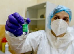 Covishield Vaccine Bottle