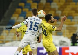 Football. FC Dynamo (Kyiv) - FC Villarreal (Spain)