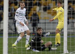 Football. FC Dynamo (Kyiv) - FC Villarreal (Spain)