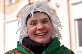 Participant in the celebration of Maslenitsa