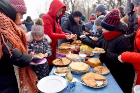 Празднование Масленицы