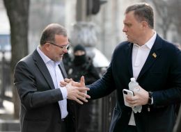 Victor Baloga and Sergey Levochkin