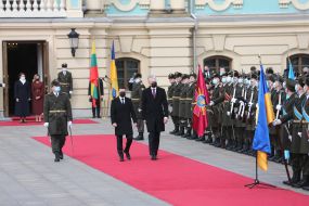 Володимир Зеленський та Ґітанас Науседа