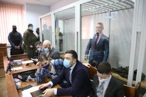 A court hearing in the case of the murder of journalist Pavel Sheremet