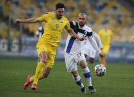 Football. Ukraine - Finland