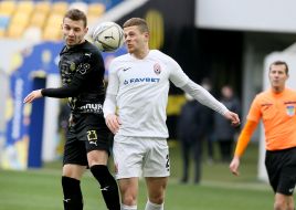 Football. FC Rukh (Lviv) and Zorya (Luhansk)