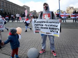 Action in support of the Belarusian people in Kyiv