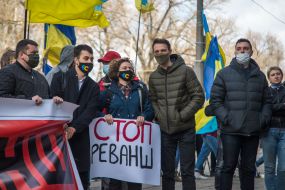 Rally "Stop revenge" in Odessa