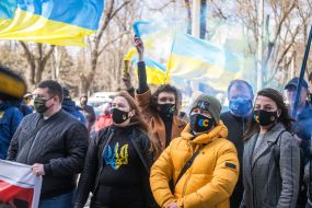 Rally "Stop revenge" in Odessa