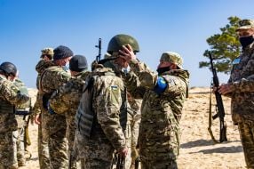 Training meeting of the Territorial Defense of the Kherson region