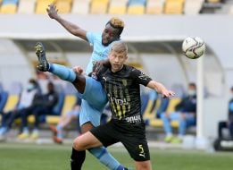 Football. FC Rukh (Lviv) and FC Minai