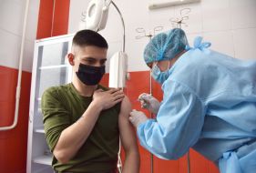 Vaccination of the military against COVID-19 in Lviv