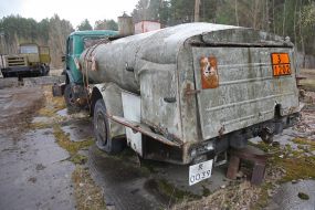Экспозиция ликвидационной техники в г. Припять
