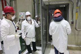 On the territory of the state specialized enterprise "Chornobyl NPP"